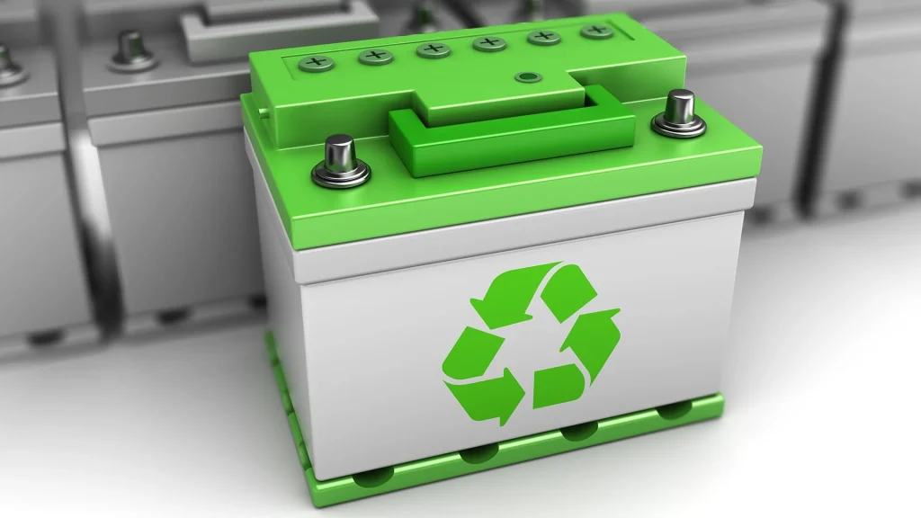 Industrial battery recycling services for UPS inverter and lithium batteries