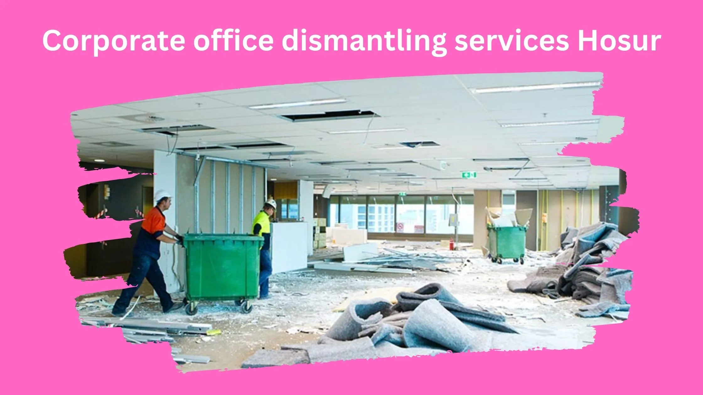 Corporate Office IT Asset Dismantling